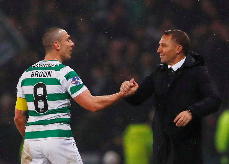 Scott Brown is smart enough to know that the journey back to Celtic doesn’t go through Perth.