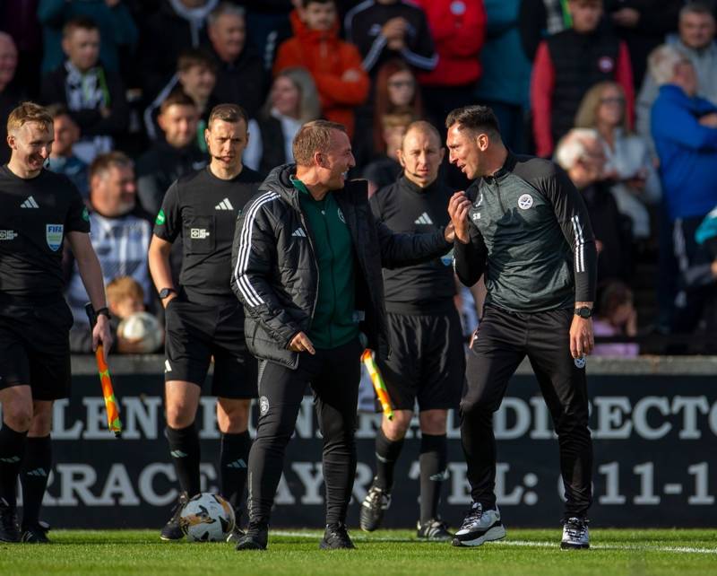 Sensible decision by Broony to believe in the job he’s doing at Ayr United