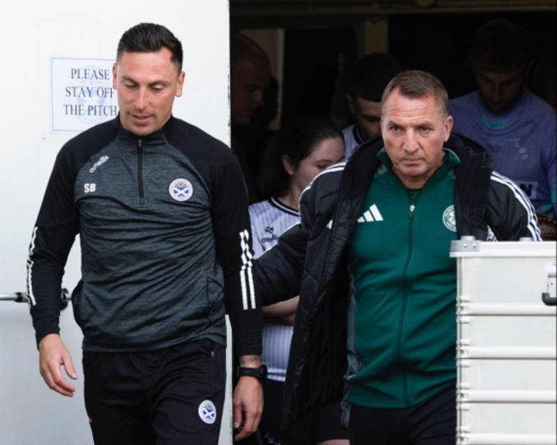 Scott Brown St Johnstone job rejection influenced by Celtic boss Brendan Rodgers