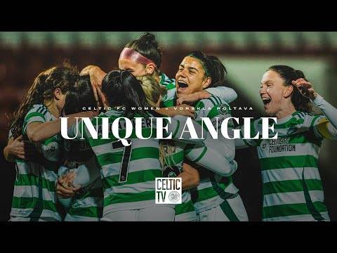 Unique Angle: Celtic FC Women 2-0 (3-0 Agg) Vorskla Poltava (26/9/24)