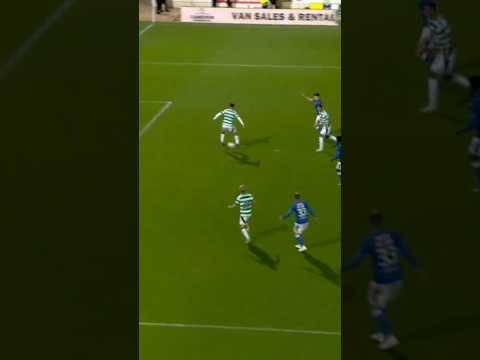 Alex Valle With A Sexy Assist For Adam Idah #celtic #celticfc #stjohnstone #spfl #scottishfootball