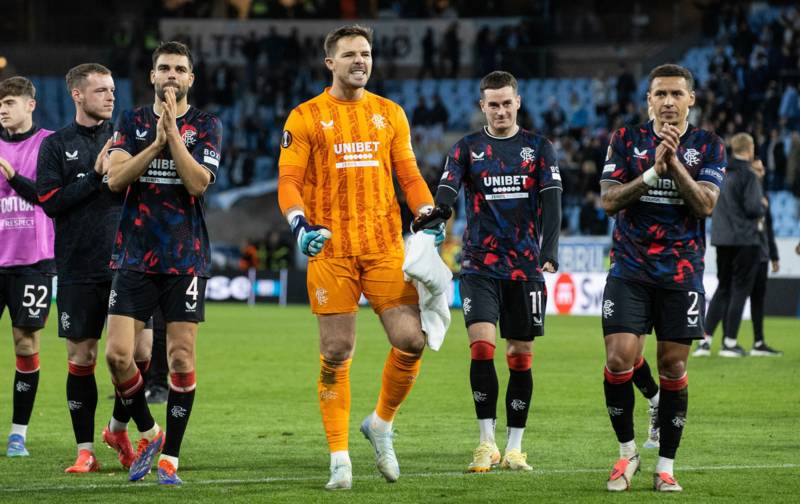 ‘No moping’: Rangers man gets huge vote of confidence after Ibrox Celtic incident