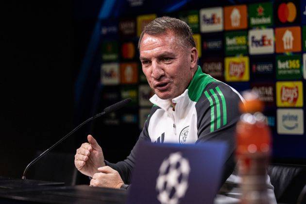 Brendan Rodgers brimming with enthusiasm and anticipation for his Celtic side