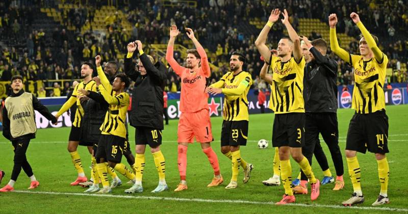 Celtic hit for SEVEN by Borussia Dortmund in Champions League thumping