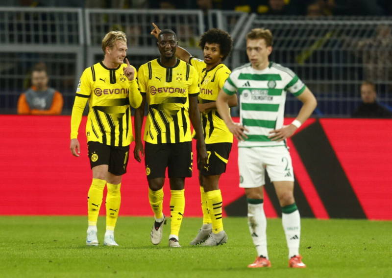 Half-Time: Dortmund 5-1 Celtic – Hoops Trail At The Break