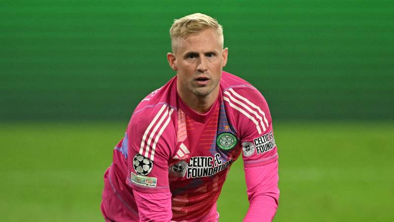 Peter Schmeichel’s awkward reaction is caught on camera after son Kasper concedes SEVEN goals in Celtic’s loss at Borussia Dortmund. as he reveals words of advice he gave after Champions League humiliation