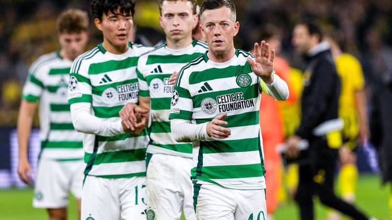 A sorry state. Celtic skipper McGregor apologises to supporters for Champions League horror show in Dortmund after 7-1 hammering