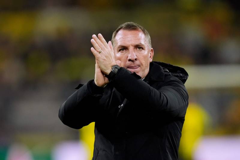 Brendan Rodgers’ spiky reaction as he tells journalist what Celtic ‘won’t do’ after Dortmund humbling