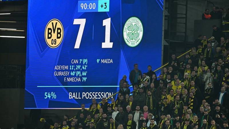 On The Road in Dortmund: Before the match, the Celtic fans sang: ‘This is the day when we win away...’ SPOILER: This was NOT that day