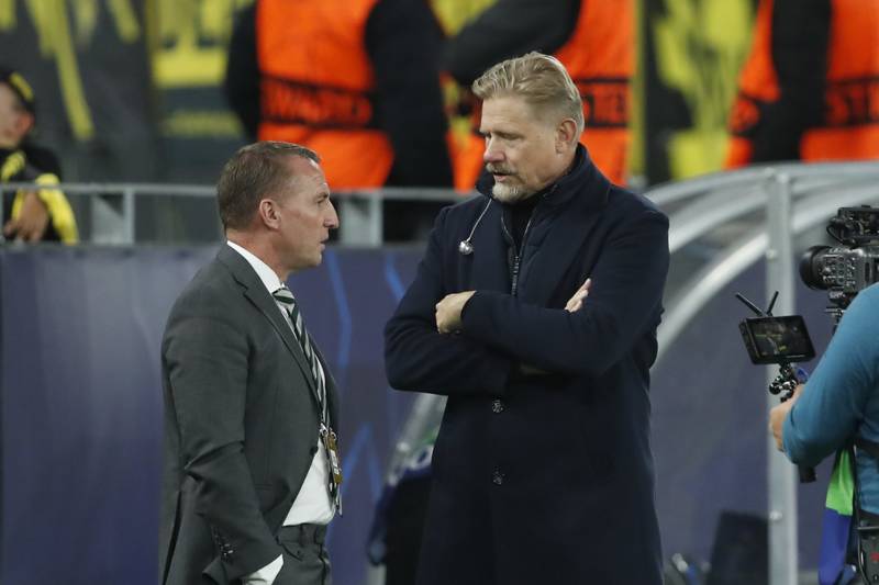 Peter Schmeichel shares what he told his son after Celtic conceded seven against Borussia Dortmund