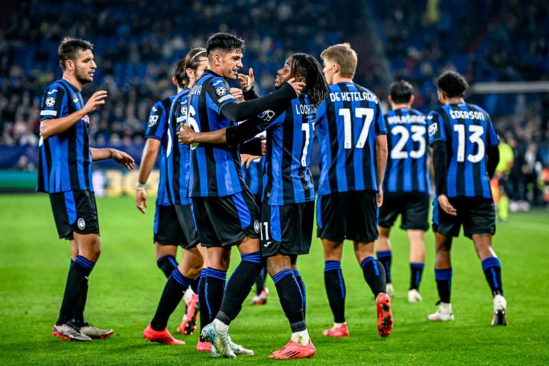 Atalanta’s Wednesday night Champions League warning for Celtic