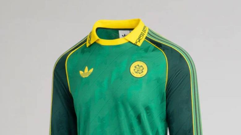 The leaked Celtic Adidas retro kit is real – modelled by former player Mikael Lustig