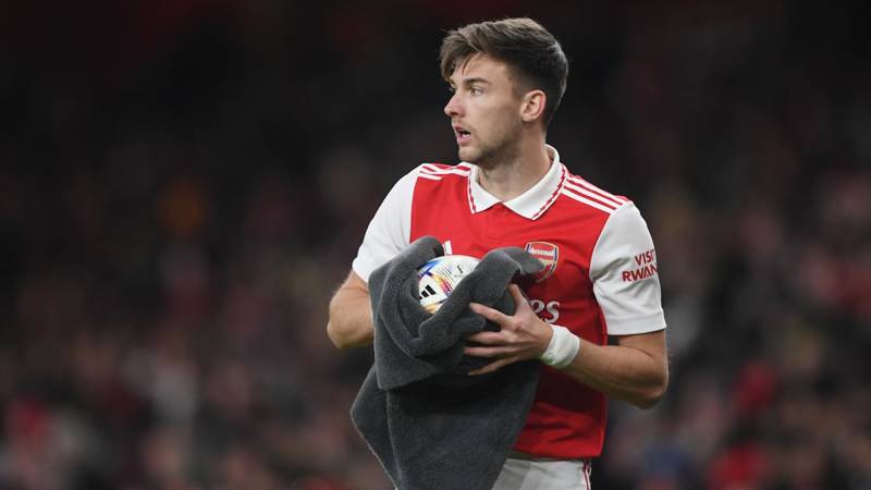 Arsenal’s Kieran Tierney breaks old habit that will surprise Celtic fans