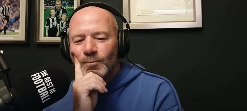 ‘Clown’, ‘Lay off the glue’ – Celtic fans destroy Alan Shearer’s latest comments about the title race