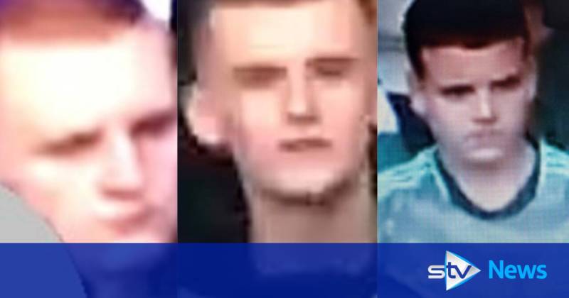 Police release images of three men after ‘assaults’ during Celtic v Rangers game