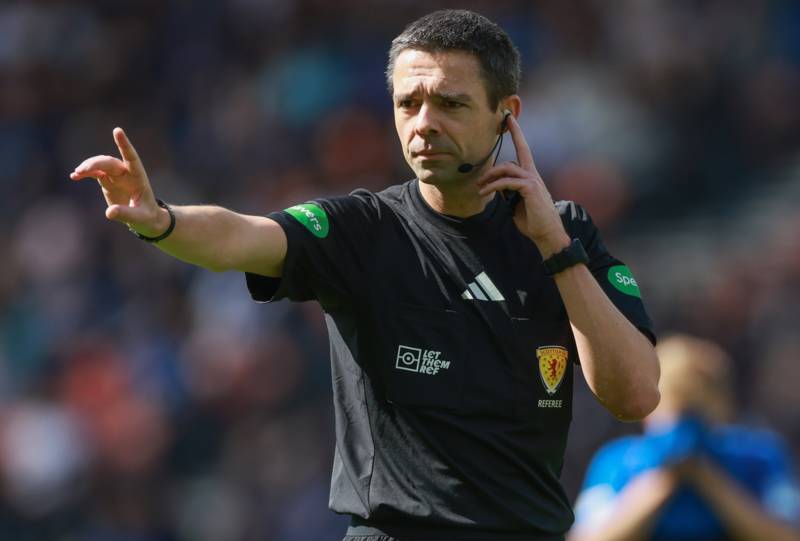 Scottish FA confirm referee appointments as Celtic and Rangers look to return to winning ways in Premiership