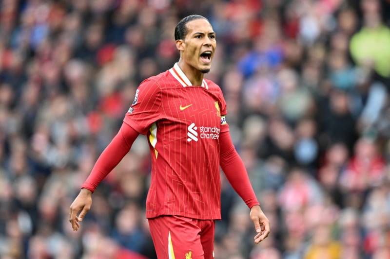 Celtic star boasts ‘certain similarities’ to Liverpool defender Virgil van Dijk amid lofty career prediction