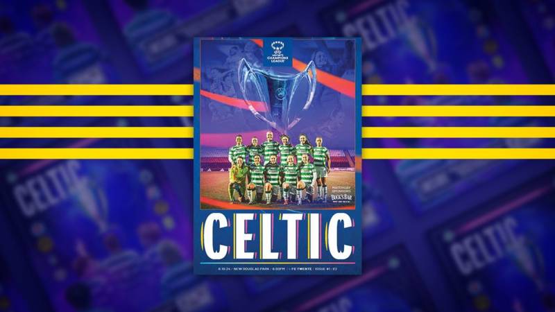 First ever Celtic FC Women matchday programme