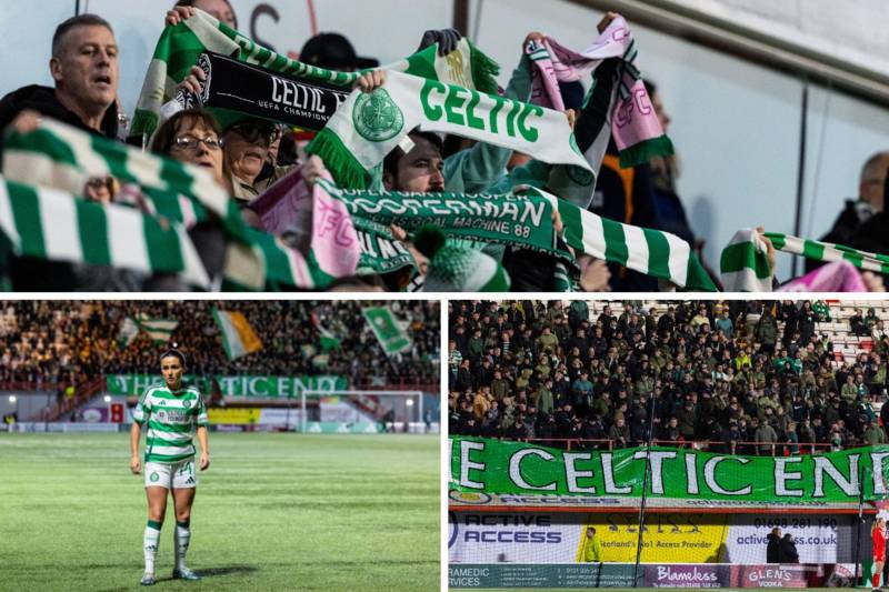 12 photos of Celtic fans supporting the team on Women’s Champions League debut against FC Twente – gallery