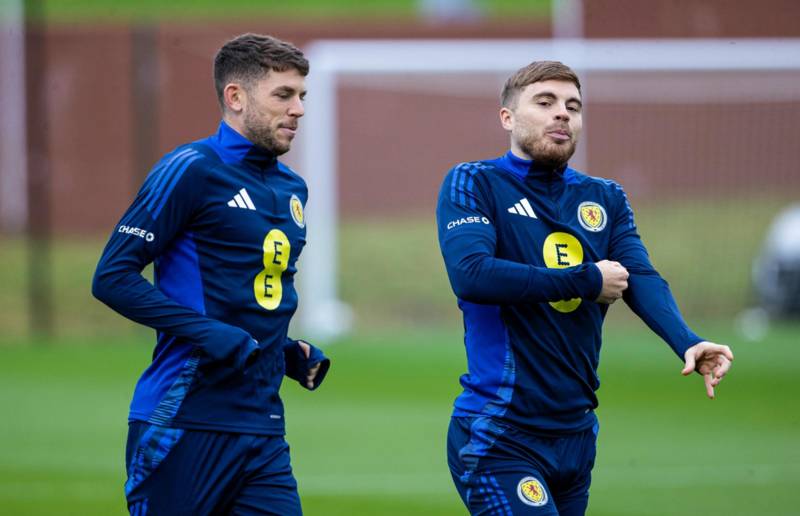 Celtic star misses Scotland training ahead of Nations League double-header