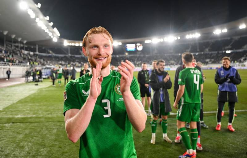 Ireland fans have a lot to say about Celtic’s Liam Scales after facing Finland, the message is clear