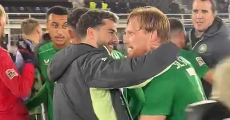 Scales and Johnston share epic Ireland moment as forgotten friend finds feet with a stunner – Celtic news bulletin