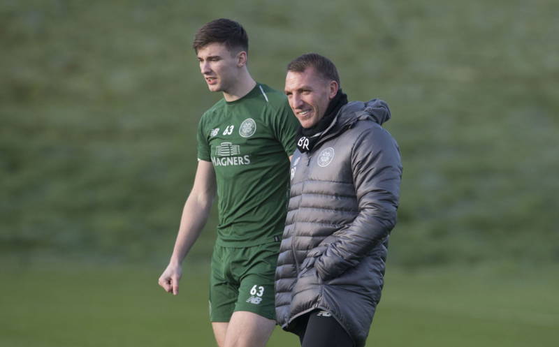 Celtic tease with Kieran Tierney pictures