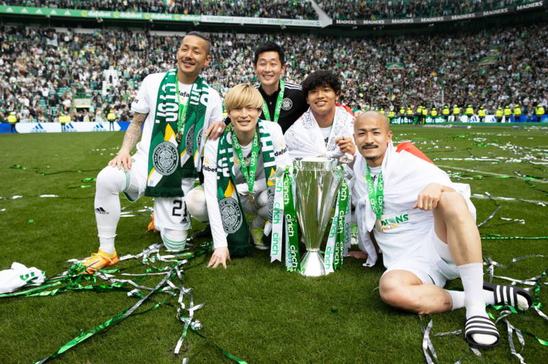 Is the Japanese national coach just messing the Celtic players around now?