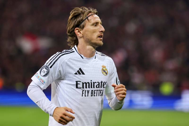 Luke Modric hails Celtic Invincible as he delivers verdict on Champions League danger man facing Bhoys