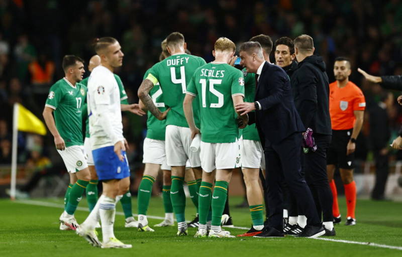 Liam Scales Plays as Ireland Fall in Greece; Adam Idah Snubbed