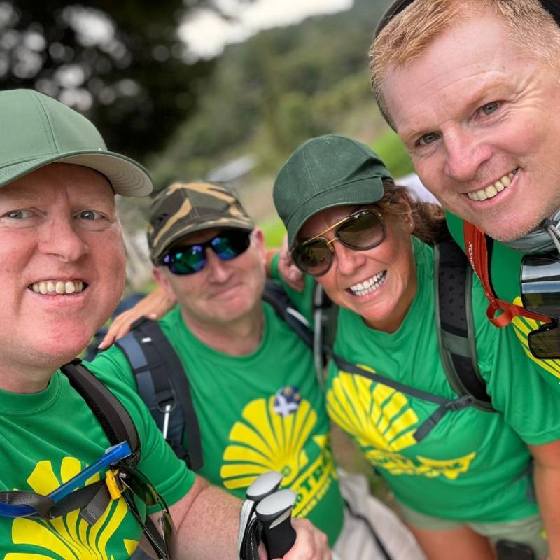 Celtic FC Foundation Supporters Begin Their ‘Camino De Santiago Trek’ Challenge