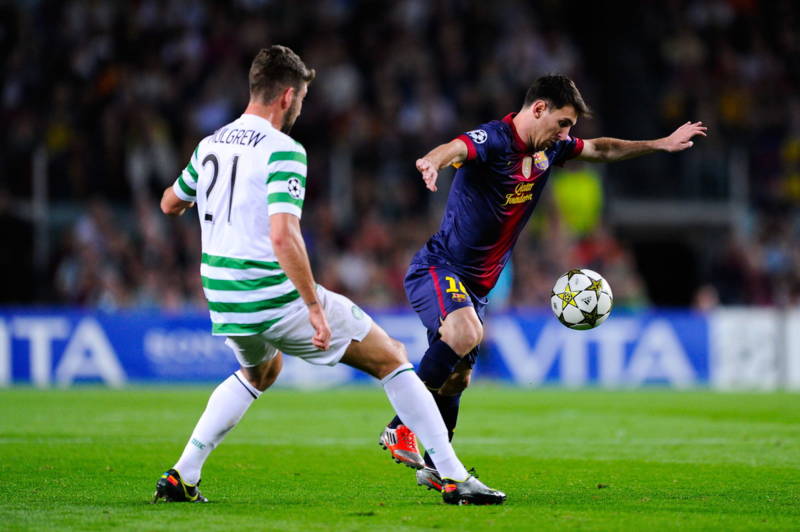 Charlie Mulgrew reveals the insane Messi stat from his greatest night as a Celt