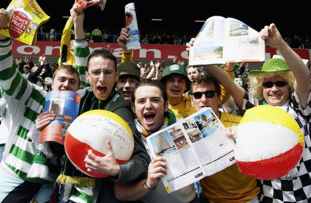 End for pyrotechnics at Celtic European matches, life’s a beachball