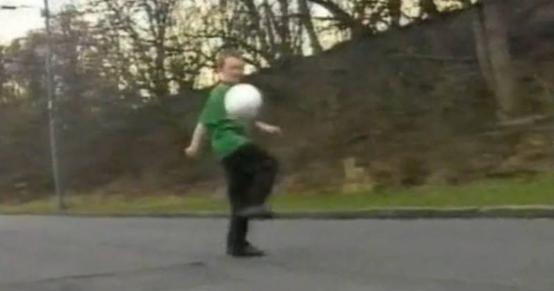 Video clip of a 10-year-old Aiden McGeady shows why top clubs wanted him