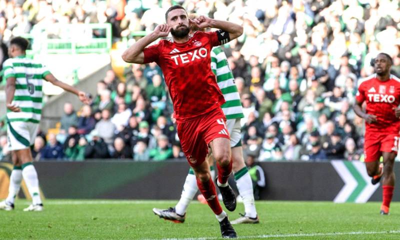 Graeme Shinnie hopes Aberdeen’s comeback draw at Celtic impressed Sir Alex Ferguson