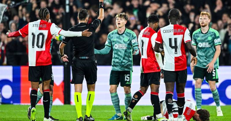 Atalanta vs Celtic referee sparks painful Champions League memories over TWO red cards in five minutes