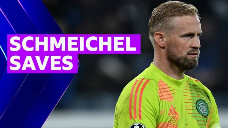 Watch all of Schmeichel’s saves as Celtic frustrate Atalanta