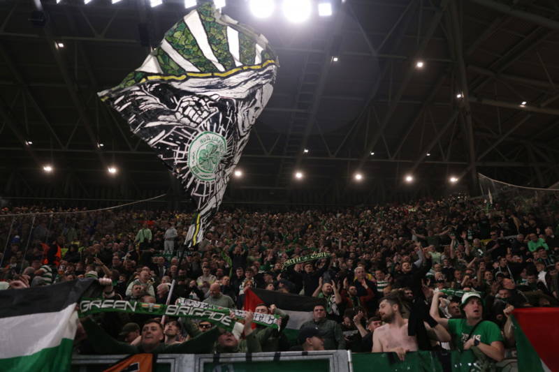 Fancam- Amazing full time scenes as Celtic draw away to Atalanta