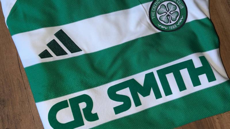 I gave the Celtic Adidas home kit the latest retro sponsor trend treatment