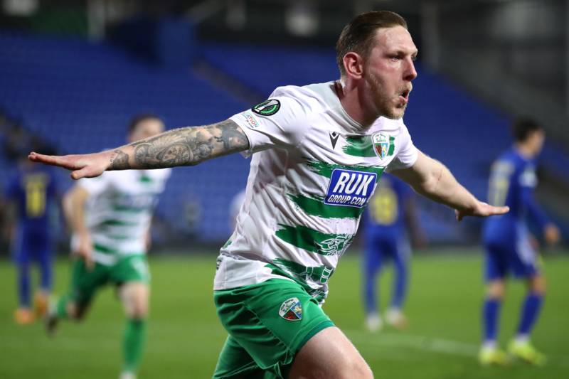 Former SPFL hitman fires minnows to Euro history as Celtic loanee shines in ‘derby’