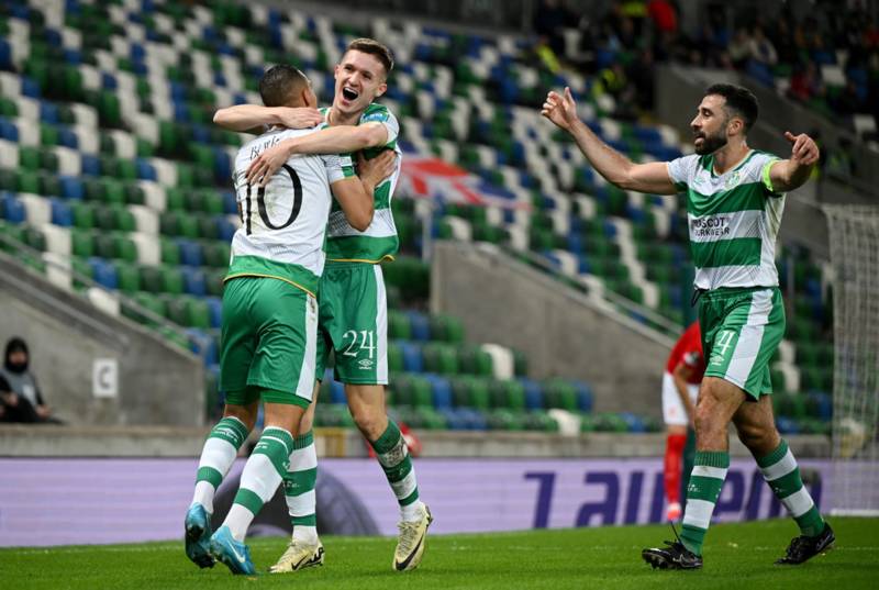 Johnny Kenny stars in Shamrock Rovers Euro tie as Celtic loanee hits landmark moment