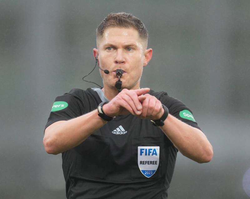 Celtic v Motherwell: David Dickinson appointed as referee, Alan Muir on VAR