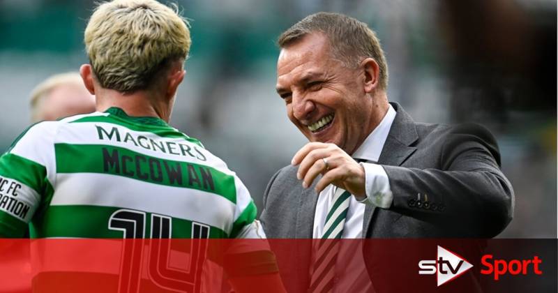 Brendan Rodgers delighted for Luke McCowan as Celtic triumph at Motherwell