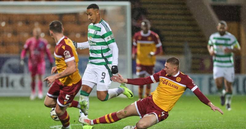 Celtic fans fume at challenge on Adam Idah after Ireland star scores in 3-0 win over Motherwell