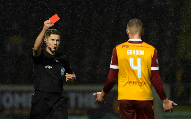 Motherwell boss reveals frustration over ‘harsh’ red card and ‘fortuitious’ Celtic opener