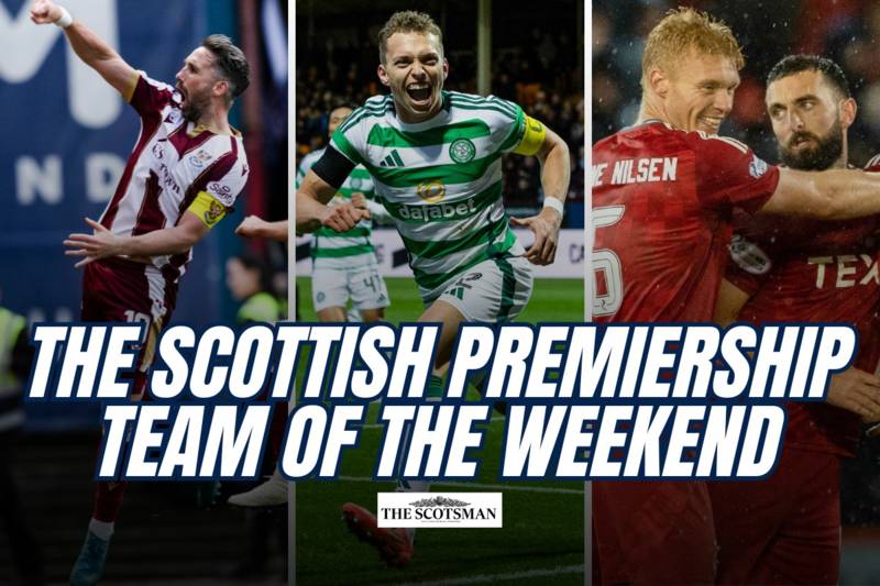 Scottish Premiership Team of the Week: Celtic goal machine, Rangers dominator, key midfielder, man mountain – gallery