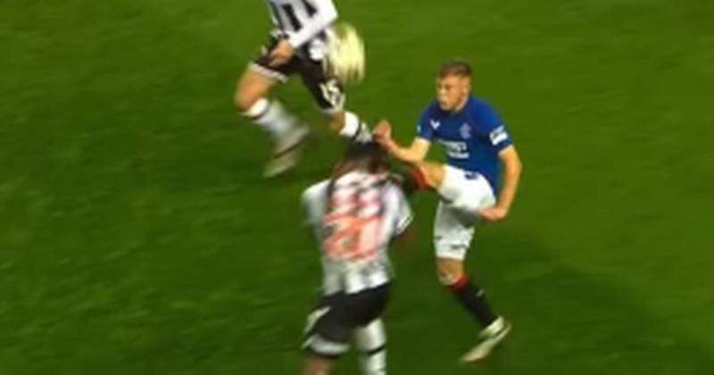 Bobby Madden flies in face of Connor Barron Rangers red card claim and declares it’s not like Yang’s foul