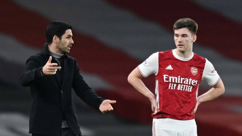 Mikel Arteta makes Kieran Tierney claim amid Celtic return talks