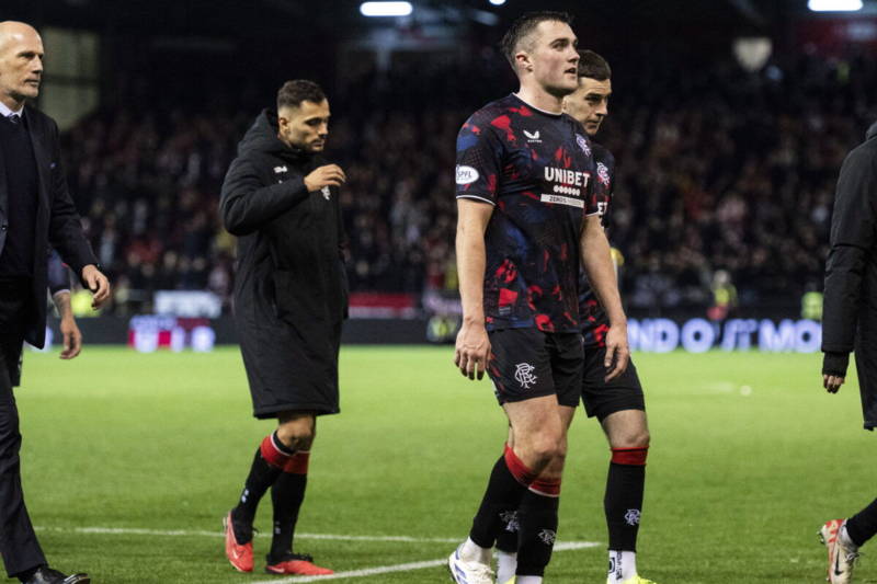 The perfect storm descends on Ibrox, as Celtic and Aberdeen create an unbridgeable gap at the top of the table