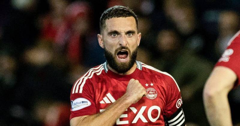 Graeme Shinnie ‘desperate’ for Aberdeen trophy success as skipper admits focus is on themselves not Celtic